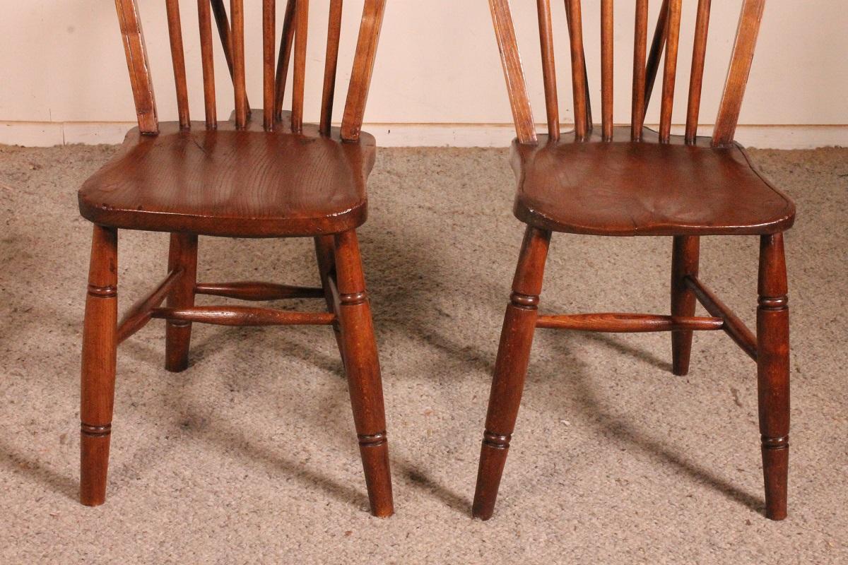 antique windsor dining chairs