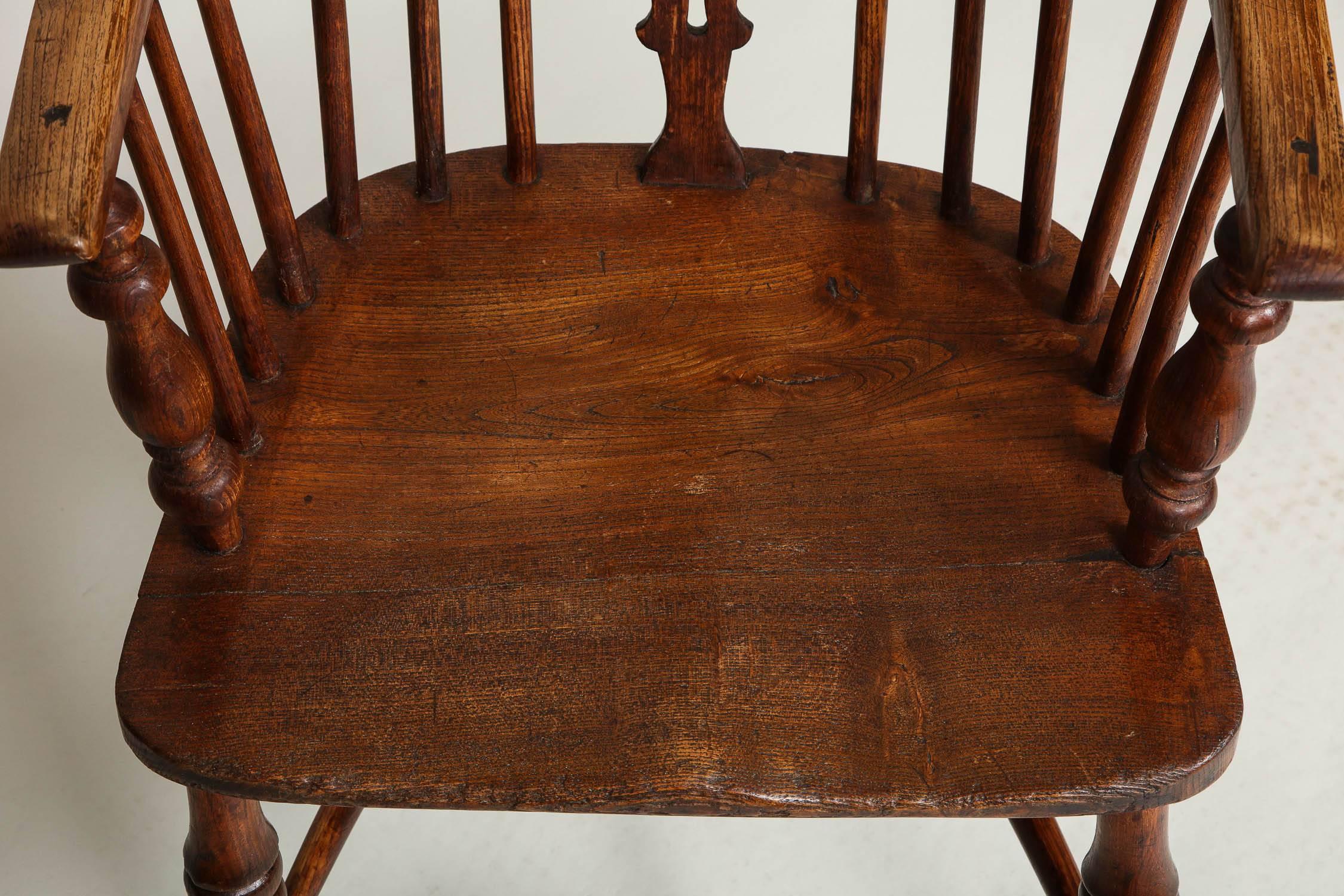 English Set of Eight Windsor Chairs
