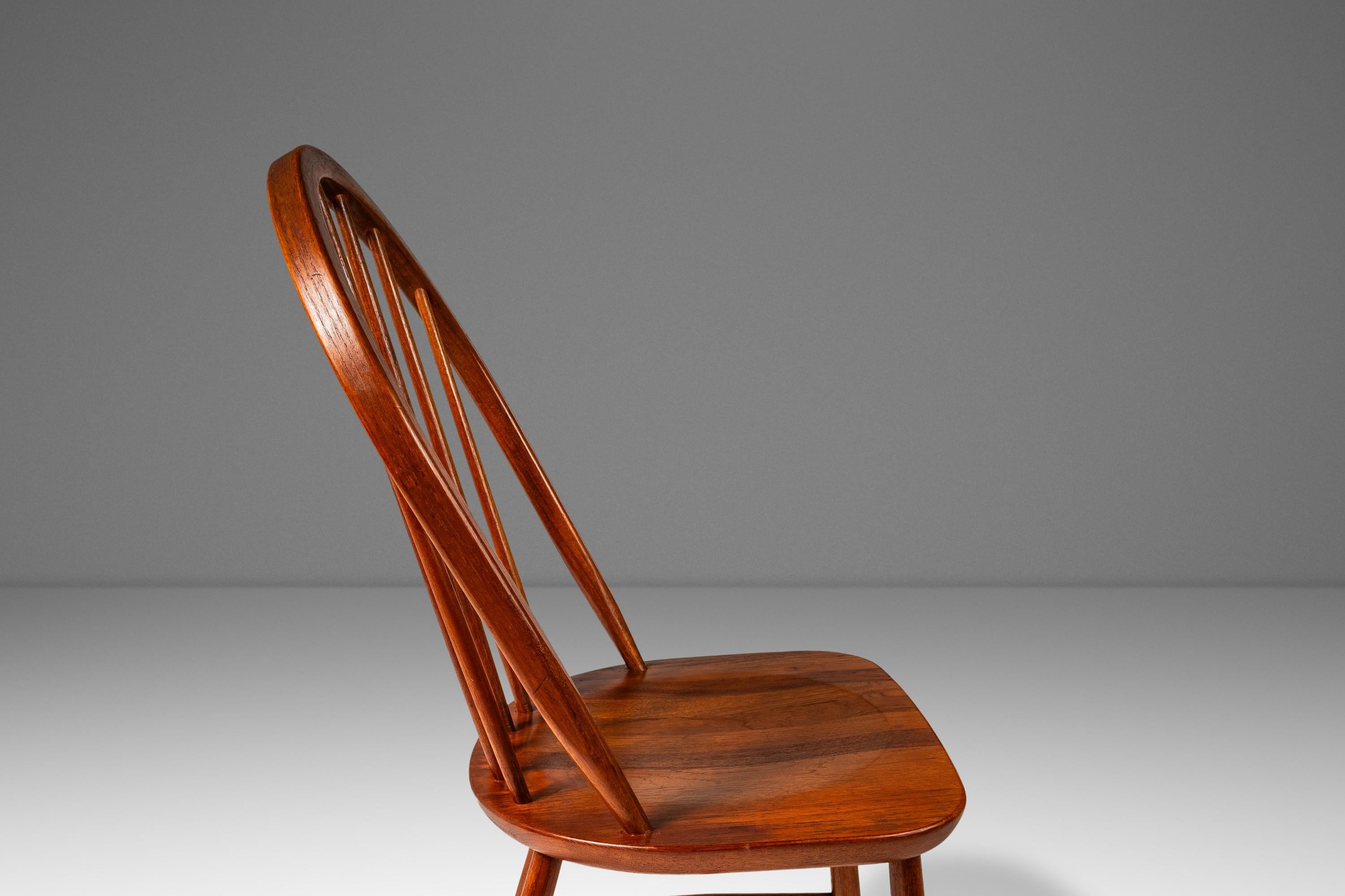 Set of 8 Windsor Dining Chairs by Erik Ole Jørgens for Tarm Stole, Denmark, 1960 7