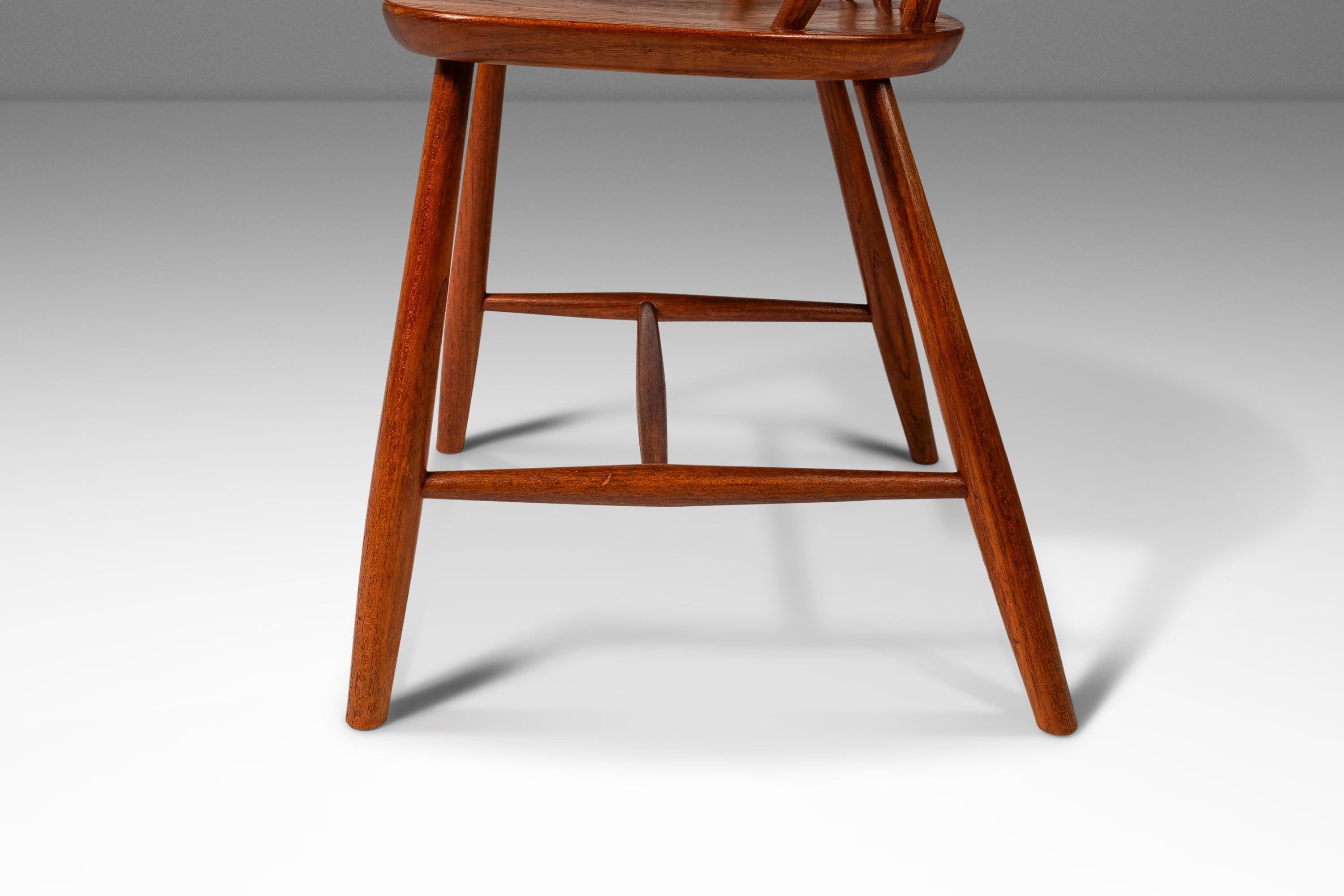 Set of 8 Windsor Dining Chairs by Erik Ole Jørgens for Tarm Stole, Denmark, 1960 2