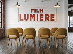 Set of 8 x 904 Benchairs 1950s designed by Ben stoe