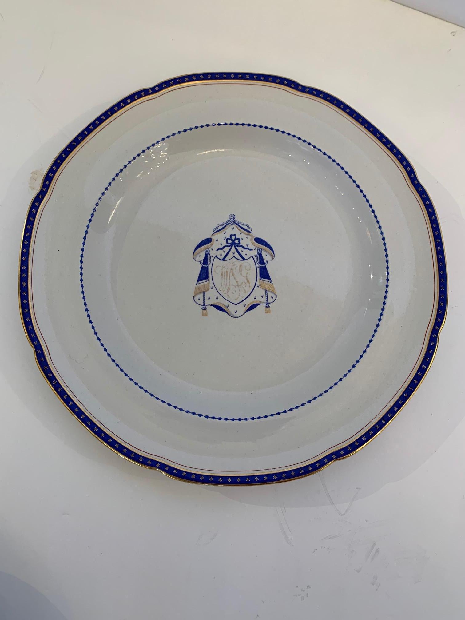 Set of 9 Antique Copeland Spode Dinner Plates 3