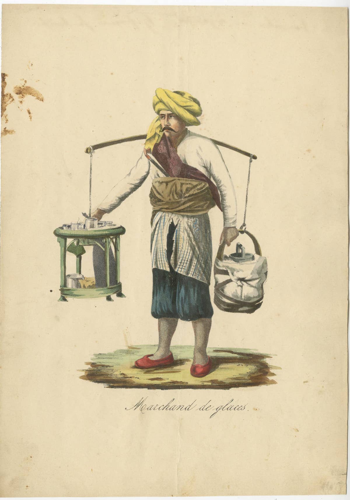 Set of 9 Antique Costume Prints, Turkey, Albania, Anatolia, 'c.1840'
