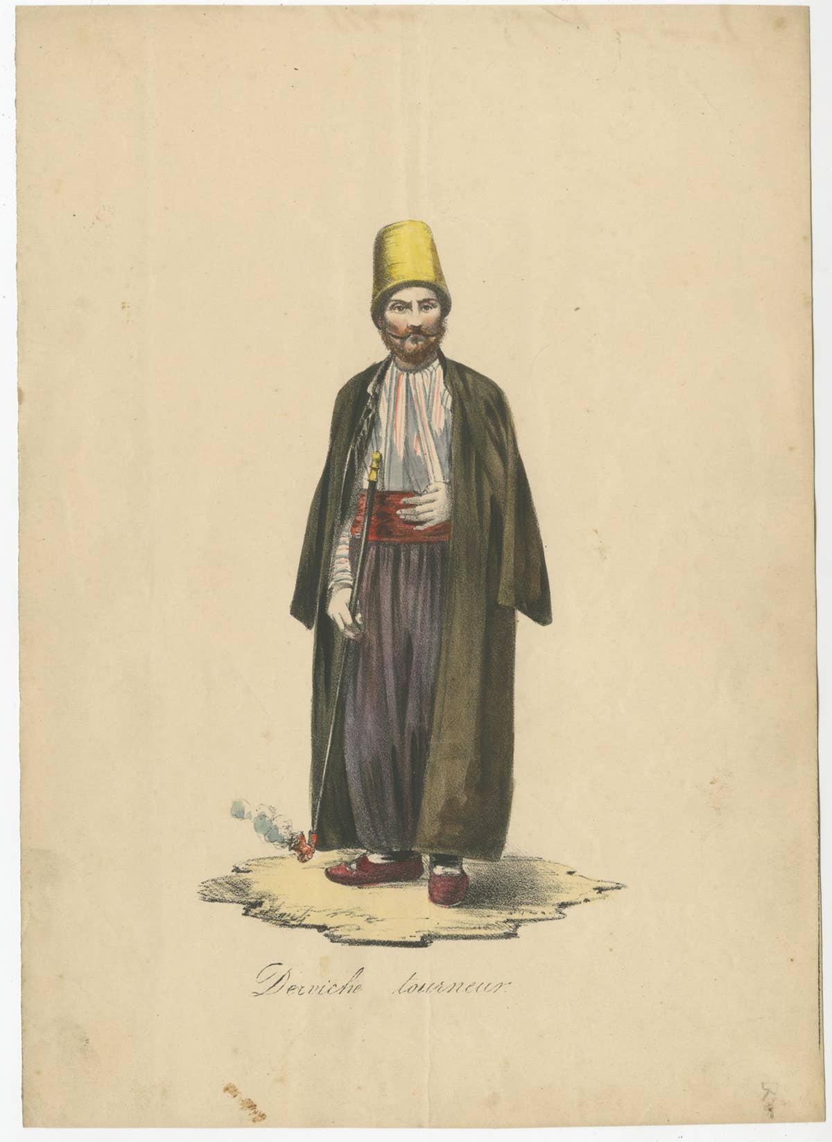 Set of 9 Antique Costume Prints, Turkey, Albania, Anatolia, 'c.1840'