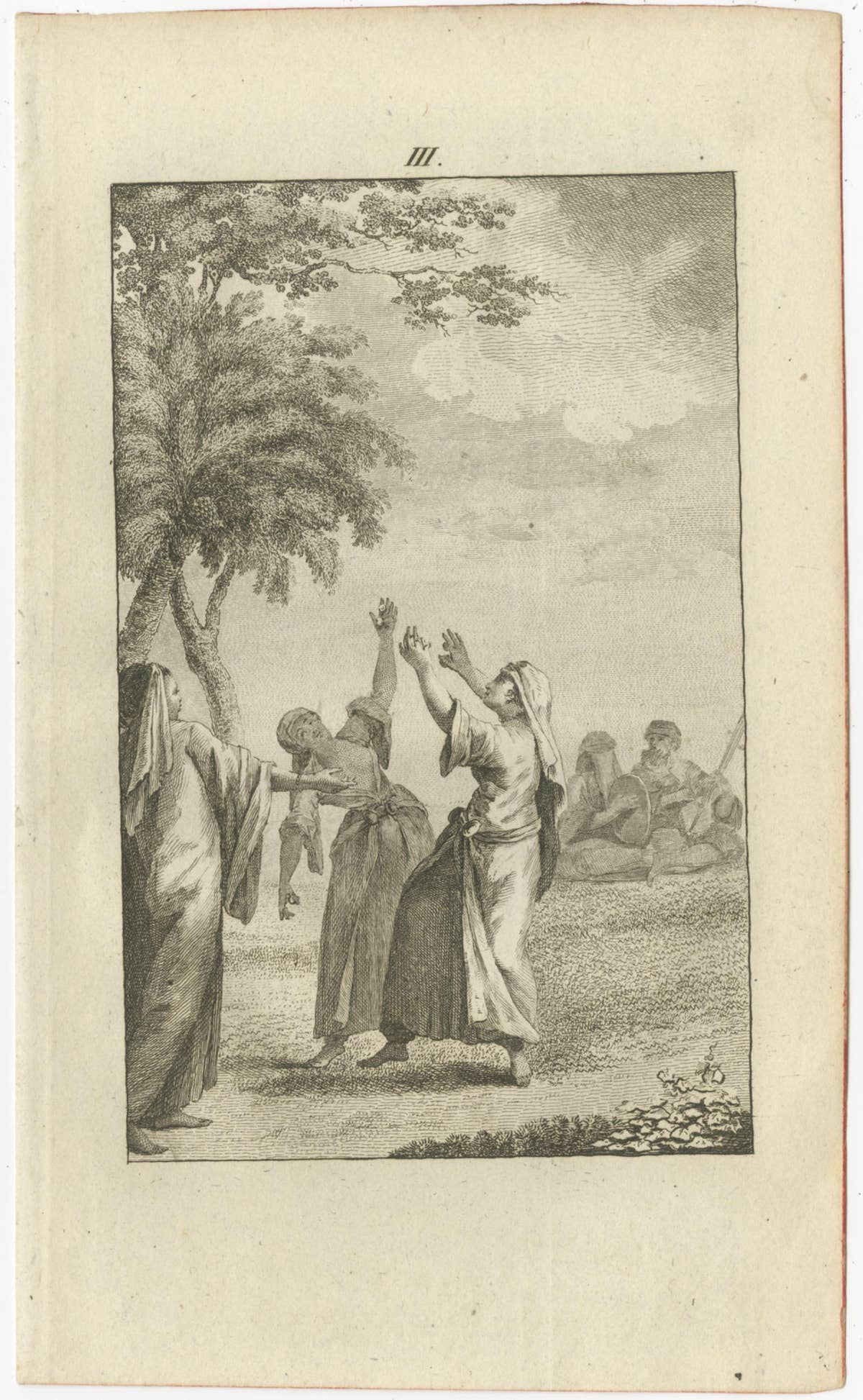 Set of 9 Antique Prints of various Figures and Objects 'c.1790'