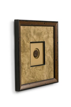 Set of 9 Armand Auguste Caqué French Empire Framed Commemorative Coins