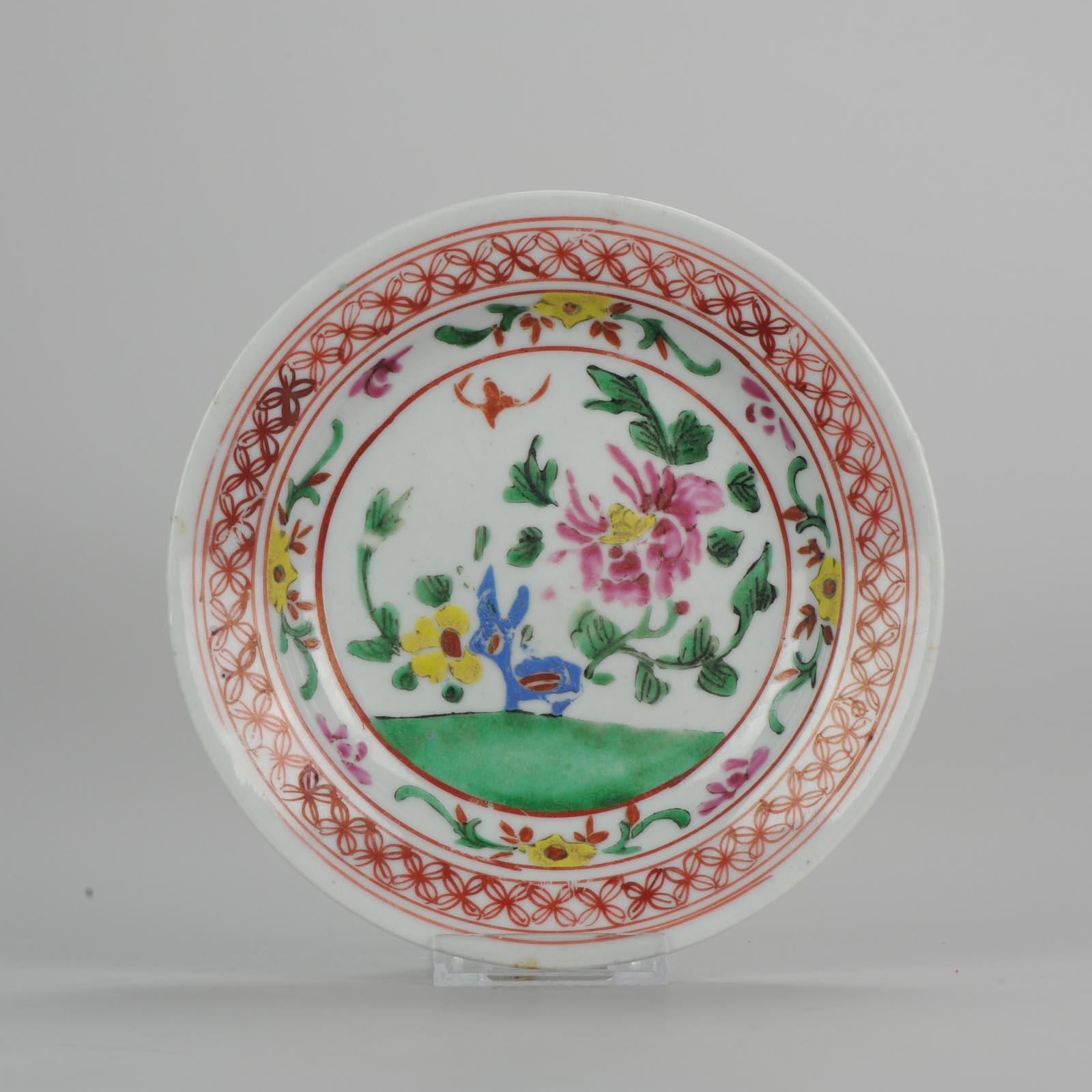 Set of 9 Chinese Porcelain Plates, SE Asian Market Straits Bencharong 2