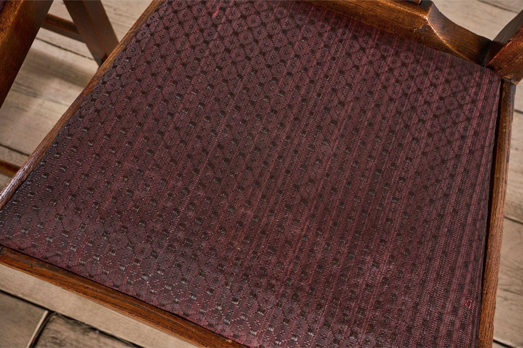 Set di 9 sedie da pranzo country in Oak e Olmo in vendita 5