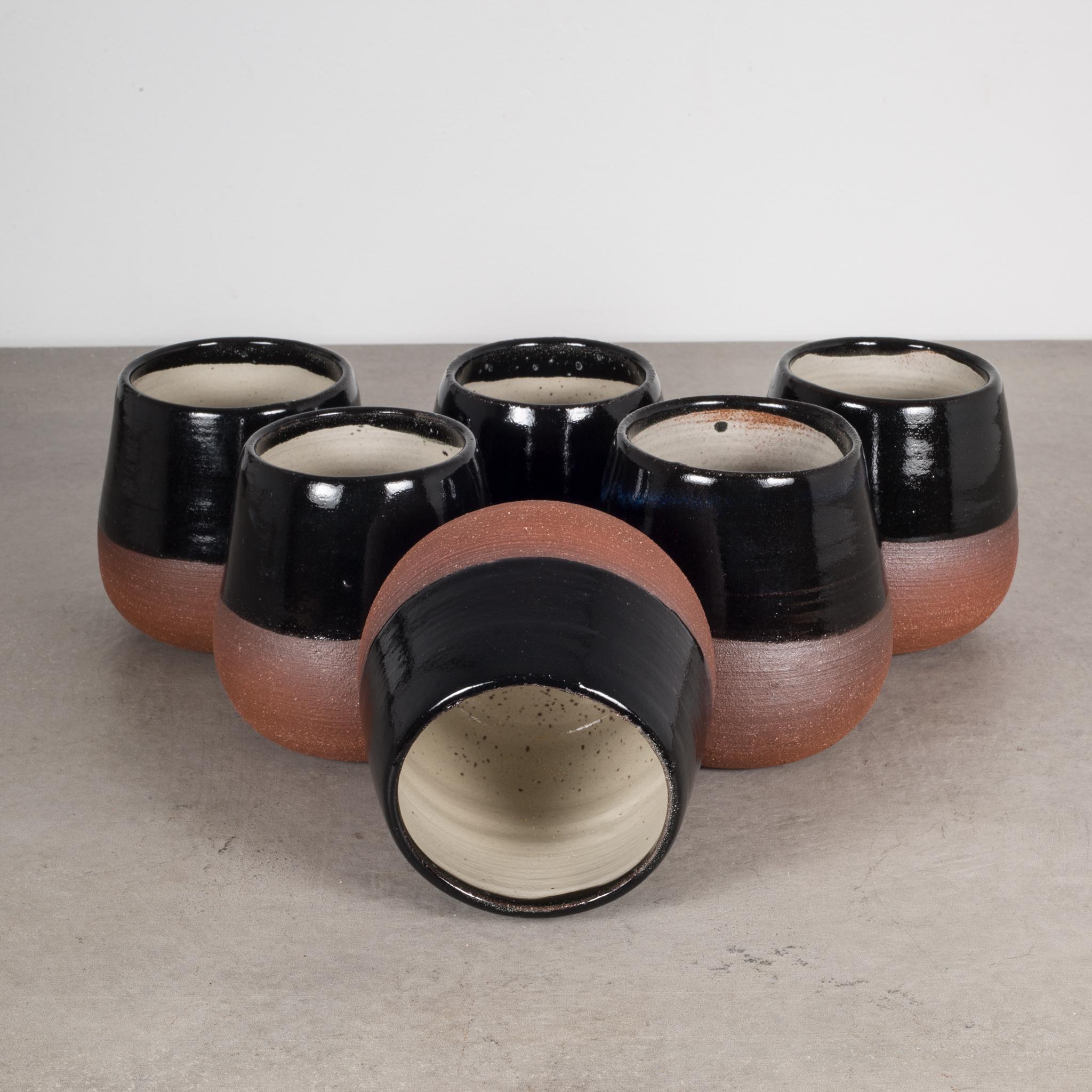 Modern Set of 9 Custom Ceramic Drinking Mugs