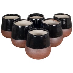 Set of 9 Custom Ceramic Drinking Mugs