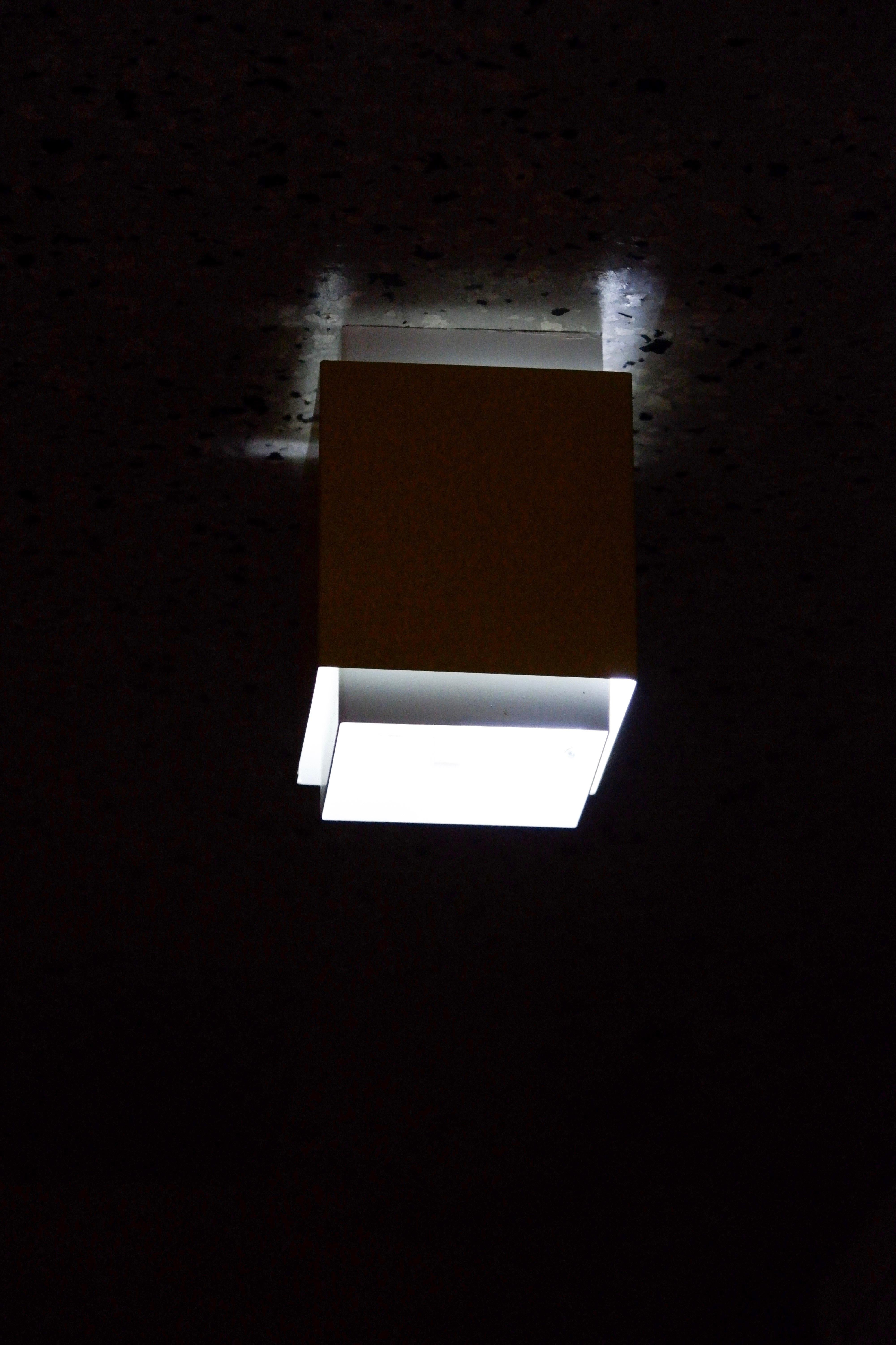 Fer Ensemble de 9 Lights à encastrer, Design/One, Suède, circa 1970. en vente