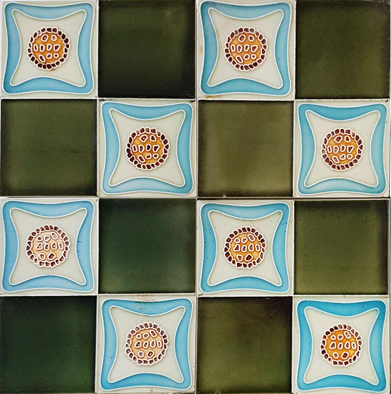 art nouveau tiles for sale