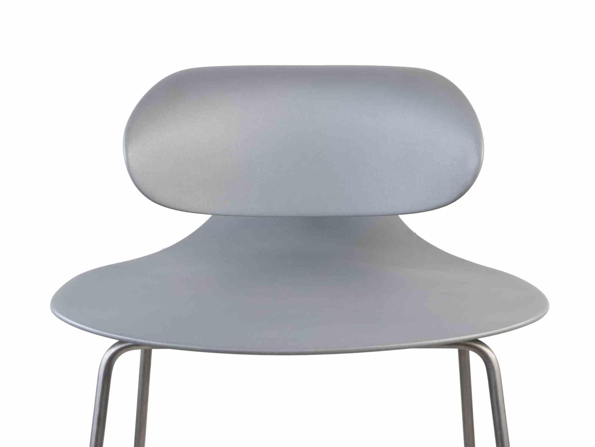 Set of 9 Grey Maxima Benches is a design item realized by William Sawaya & Paolo Moroni.

Set of 9 bar stools in molded polycarbonate with steel structure and footrest.

Seat height: 81.28 cm

Sawaya & Moroni, born in 1984 from an idea by Paolo