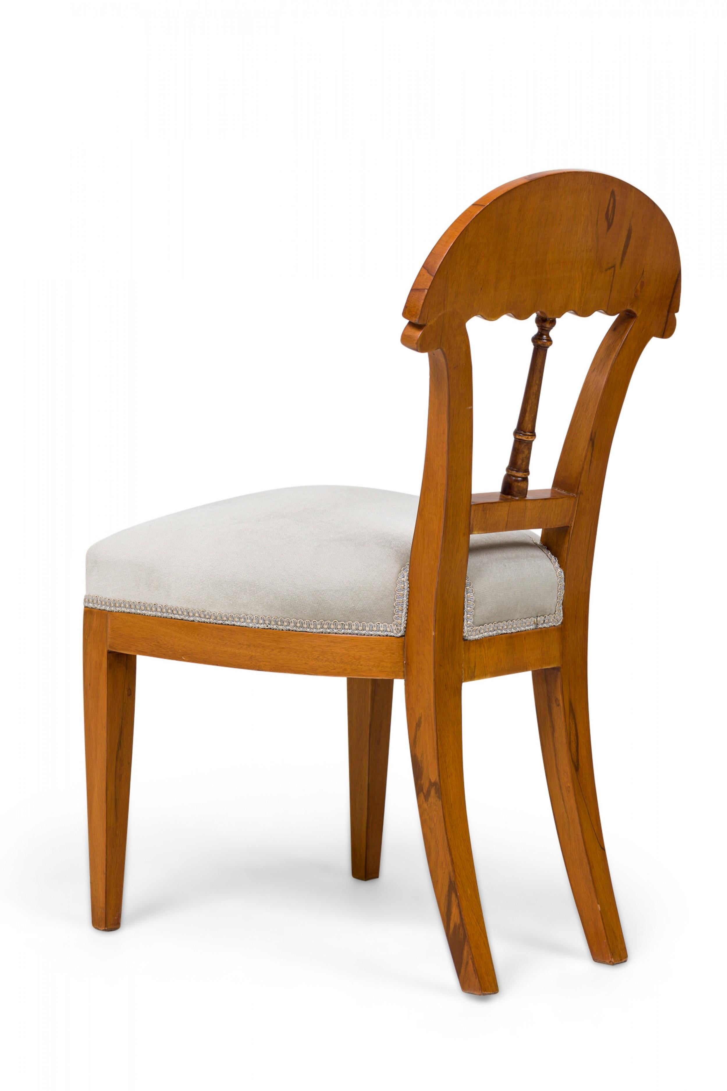 Set of 9 Josef Danhauser Biedermeier Viennese Dining Side Chairs For Sale 1