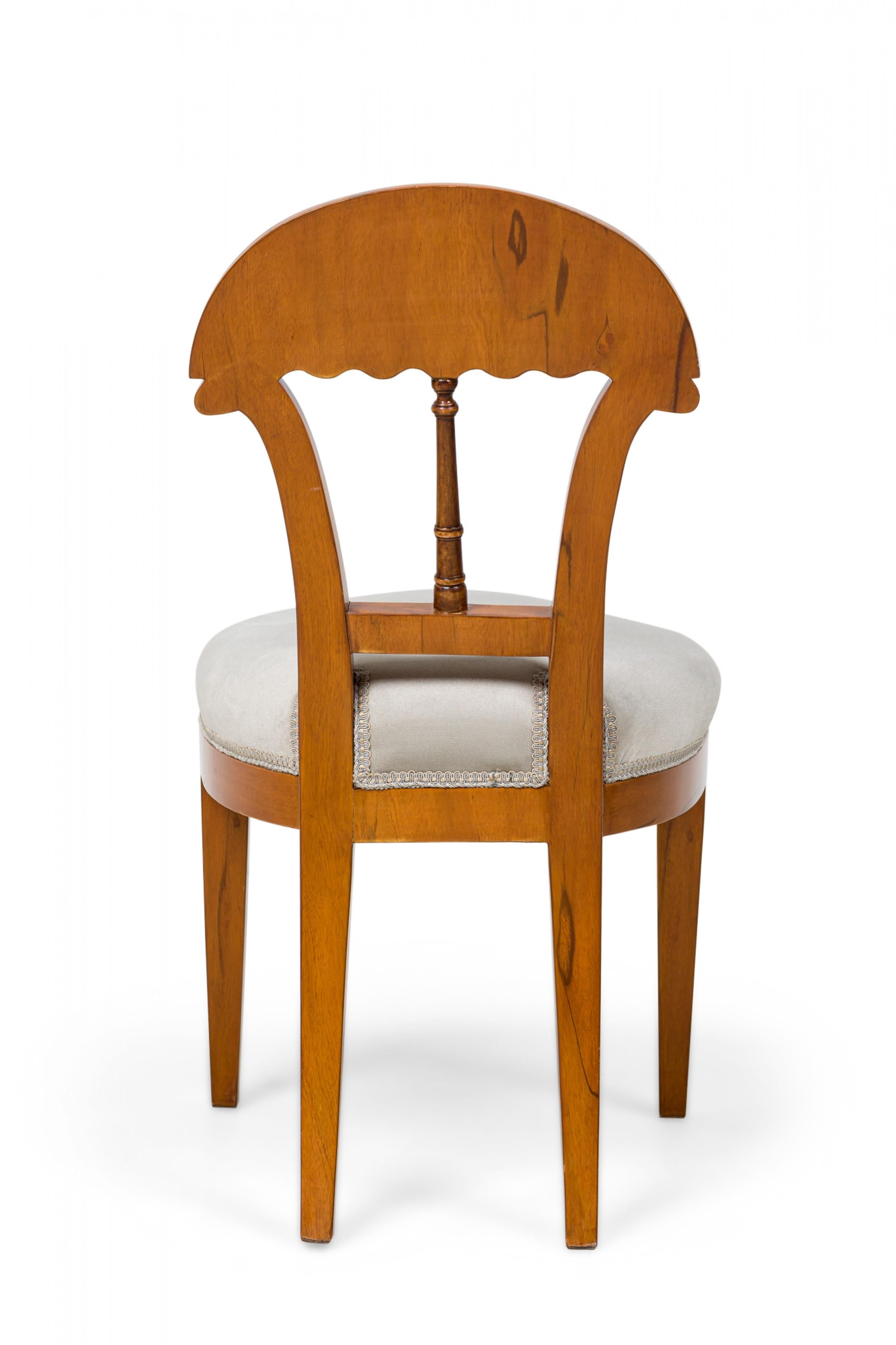 Set of 9 Josef Danhauser Biedermeier Viennese Dining Side Chairs For Sale 2