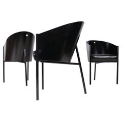 Set of 9 Philippe Starck Costes Chairs Aleph, circa 1980s Post-Modern