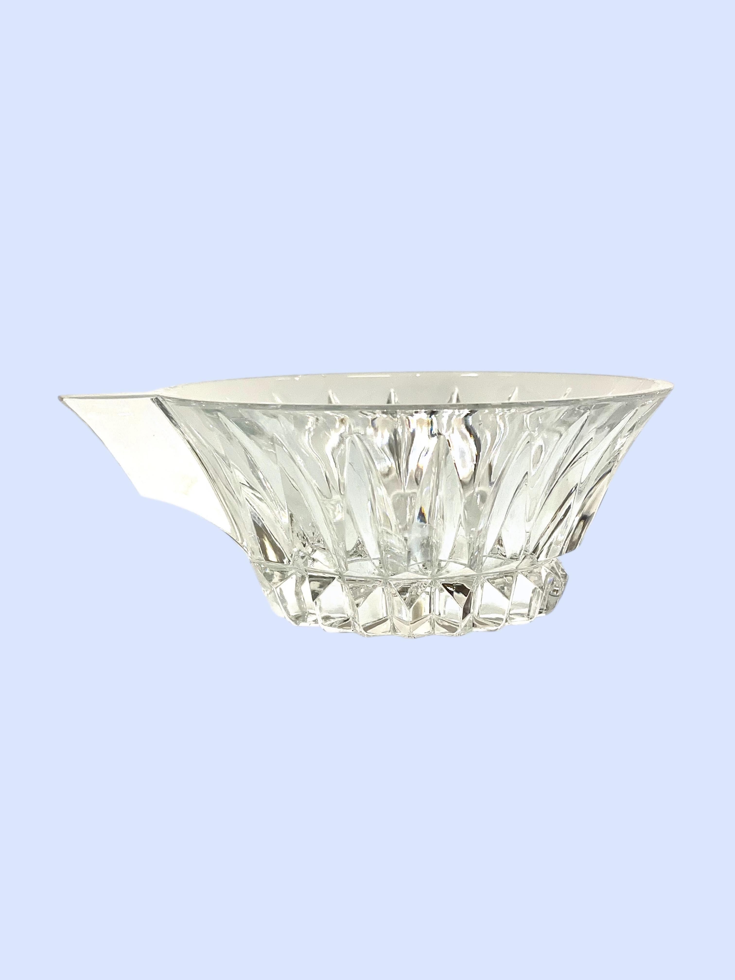 Satz von 9 Saint Louis Kristallschalen mit Henkel - Buckingham-Muster, Frankreich im Angebot 4