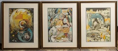 Set of 9 Science Fiction Prints