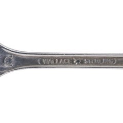 Set of 9 Silver Teaspoons "Grand Colonial", Canada By Wallace Silversmiths