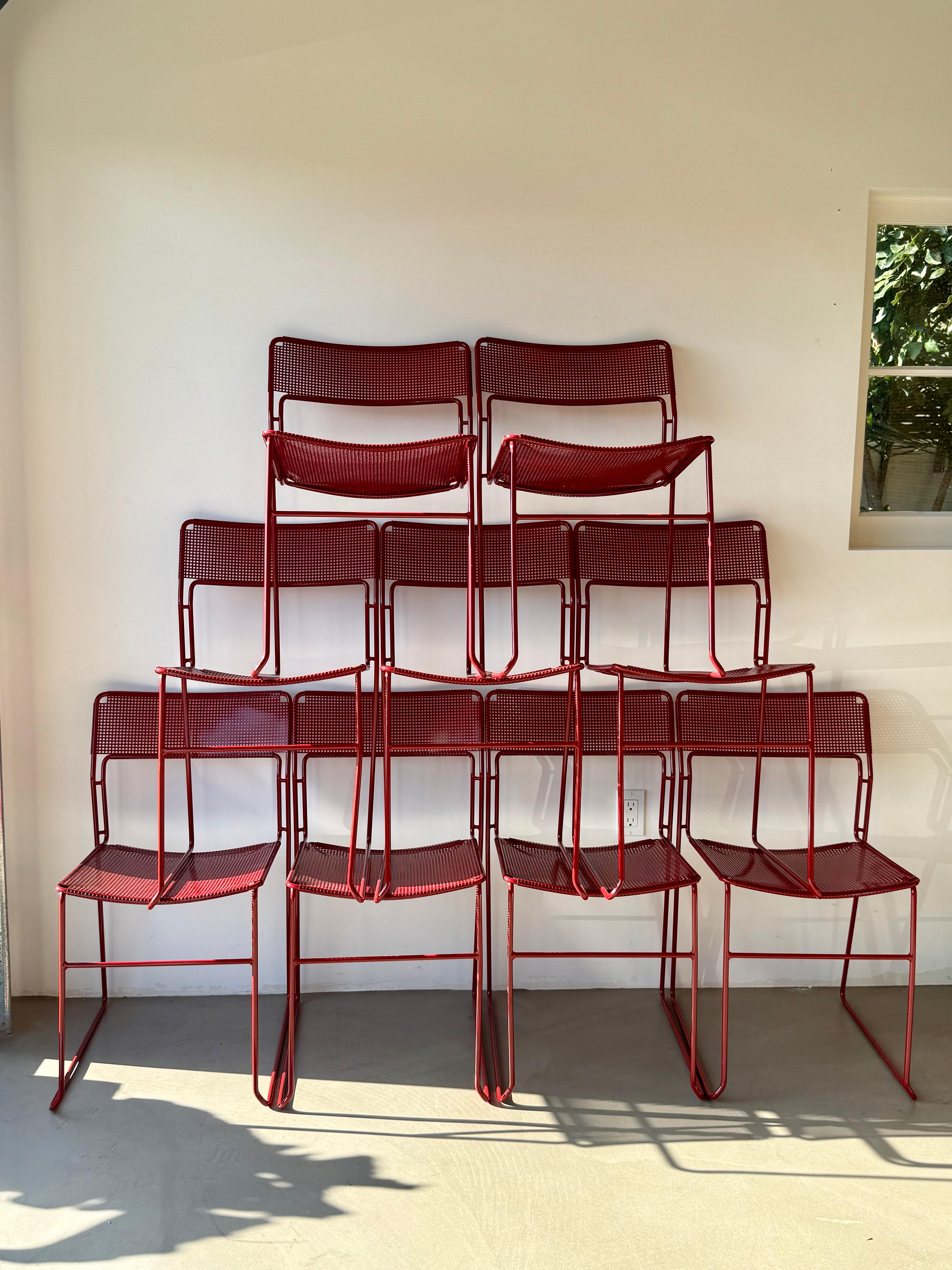 Set of 9 “Sultana” Dining / Side Chairs by Arrben, Italy im Angebot 2