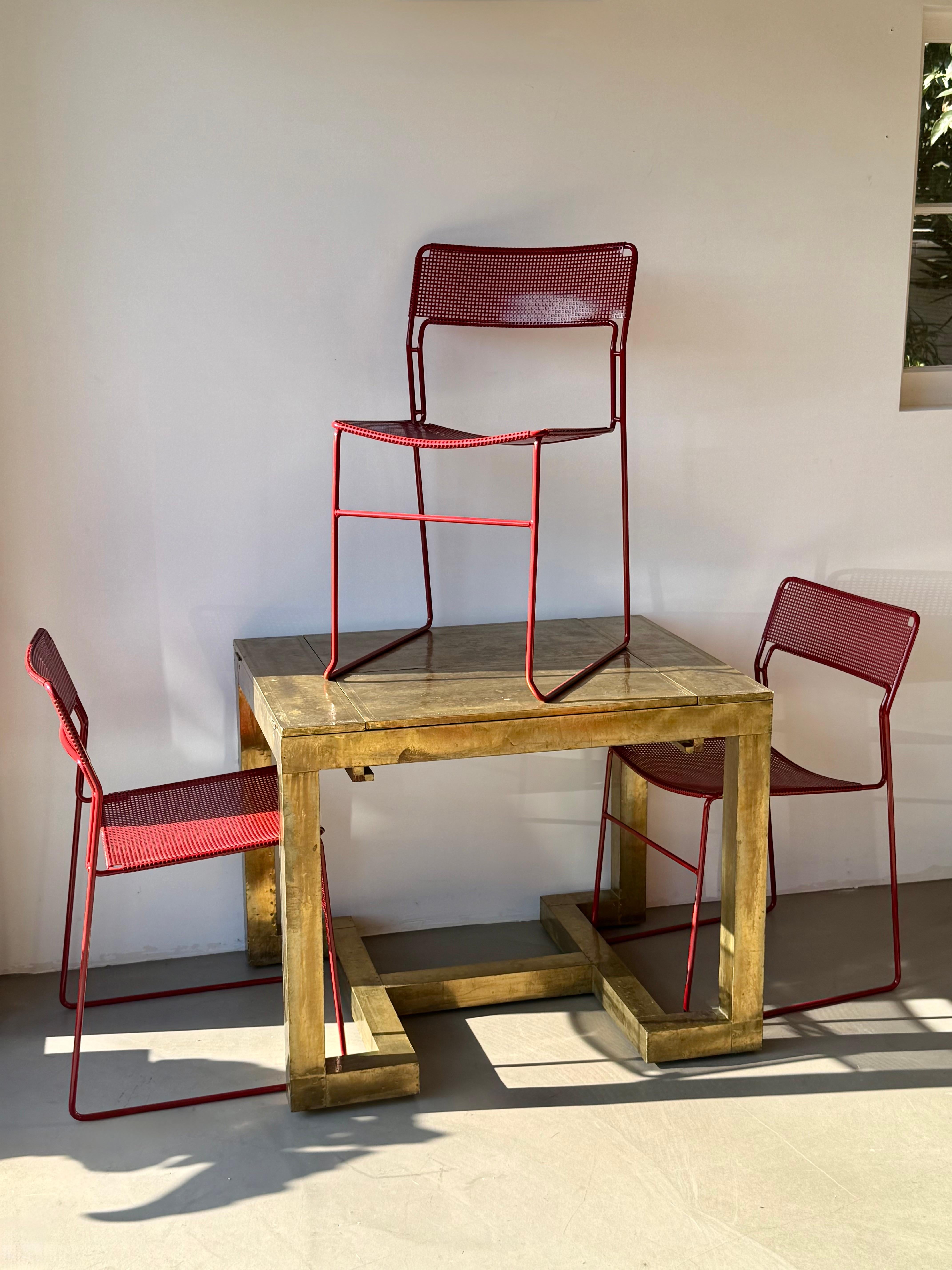 Set of 9 “Sultana” Dining / Side Chairs by Arrben, Italy im Zustand „Hervorragend“ im Angebot in Oceanside, US