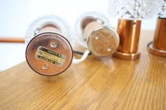 Set of 9 Table Lamps by Kamenicky Senov, Preciosa, 1970s