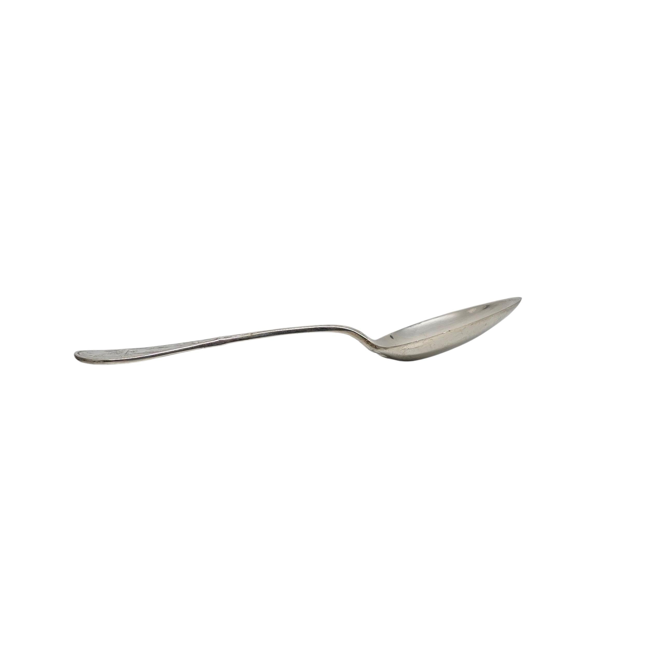 Set of 9 Tiffany & Co Audubon Sterling Silver Oval Soup Spoons 7 1/4
