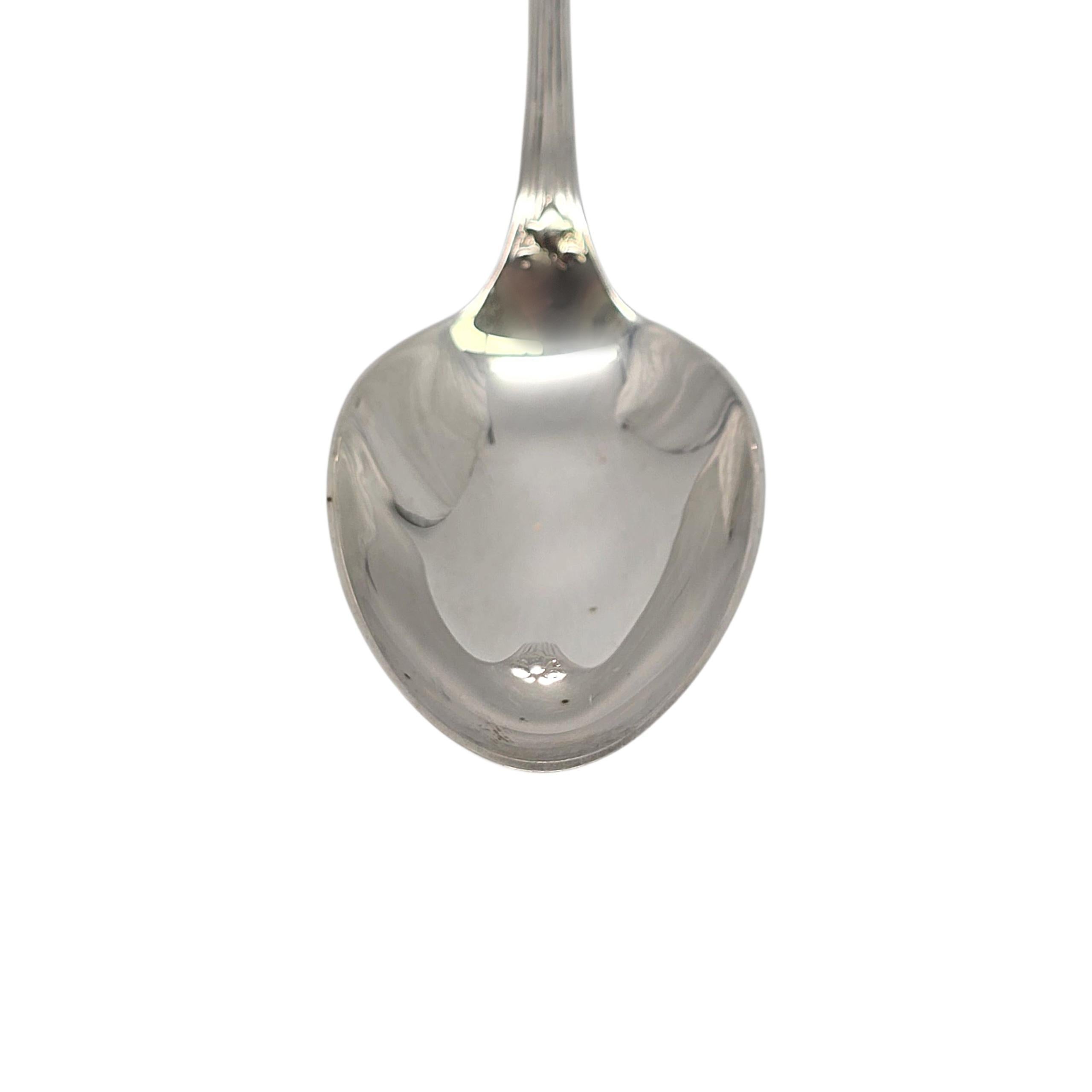 Set of 9 Tiffany & Co Audubon Sterling Silver Oval Soup Spoons 7 1/4