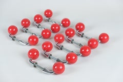 Set of 9 Timo Sarpaneva "Pallo" Door Handles, Primo Oy 1960s