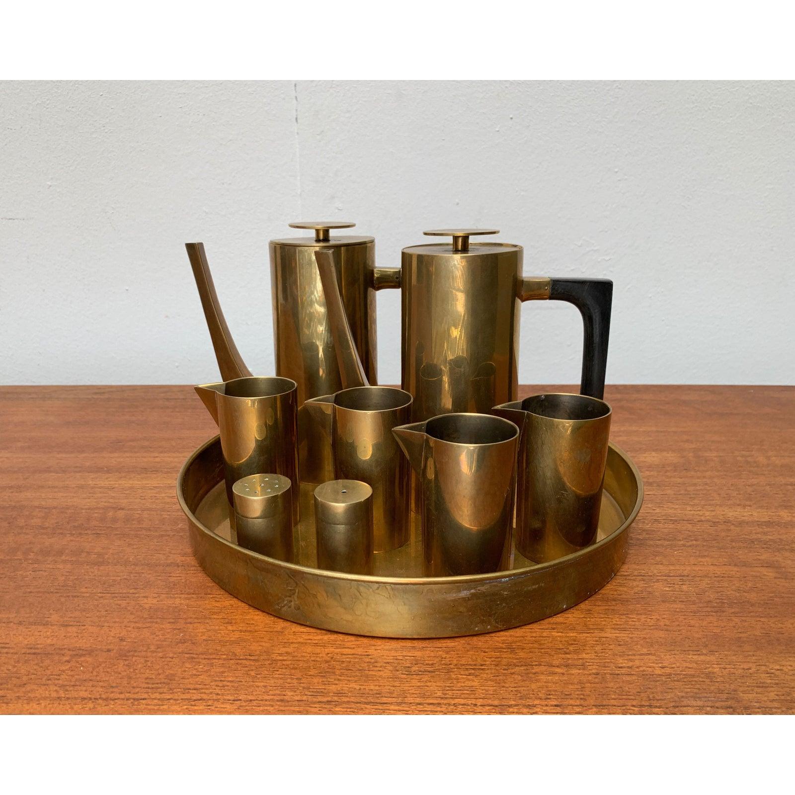 9er Set Vintage Kaffee- oder Teeservice im Angebot 1