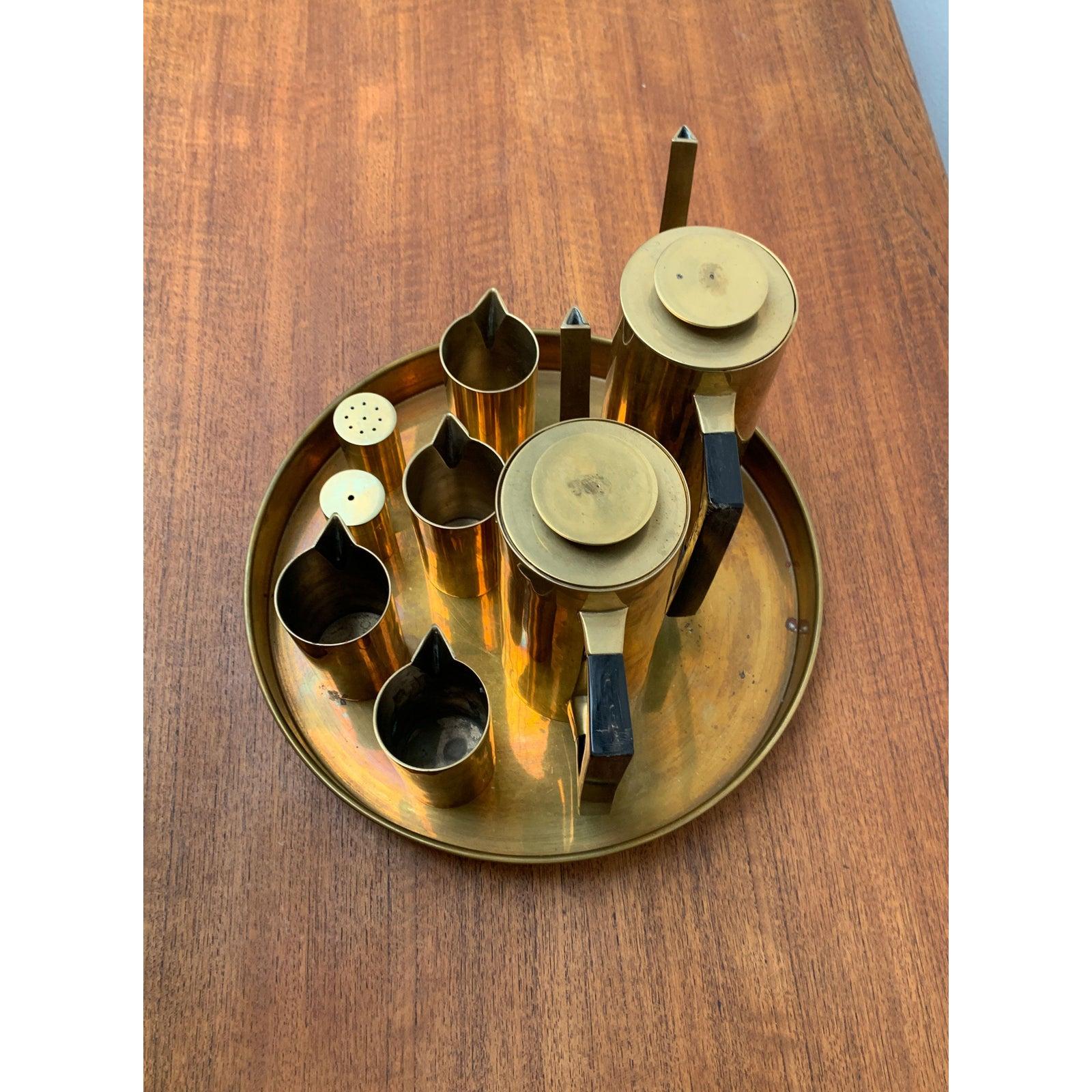 9er Set Vintage Kaffee- oder Teeservice im Angebot 2