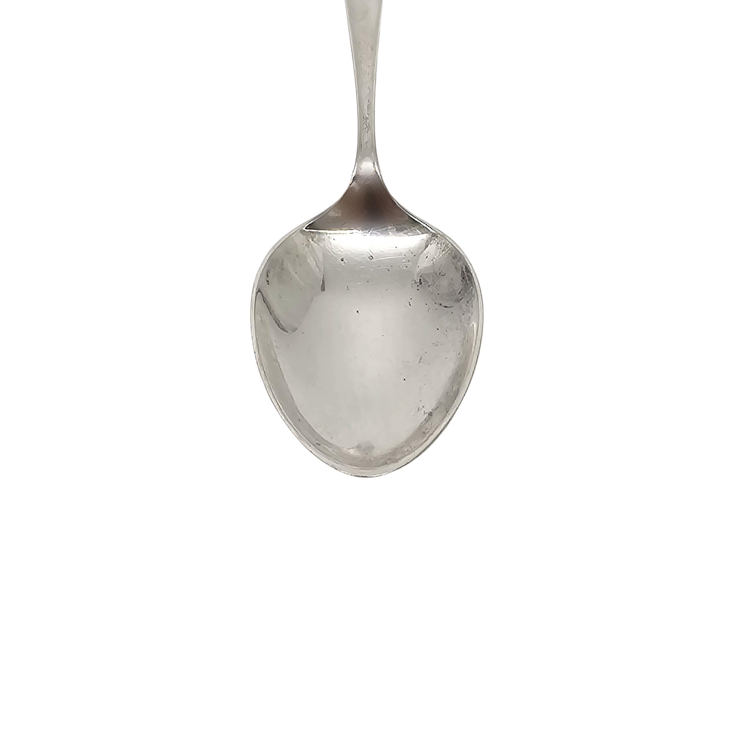 Set di 9 cucchiai d'argento Georg Jensen Denmark Cypress 7