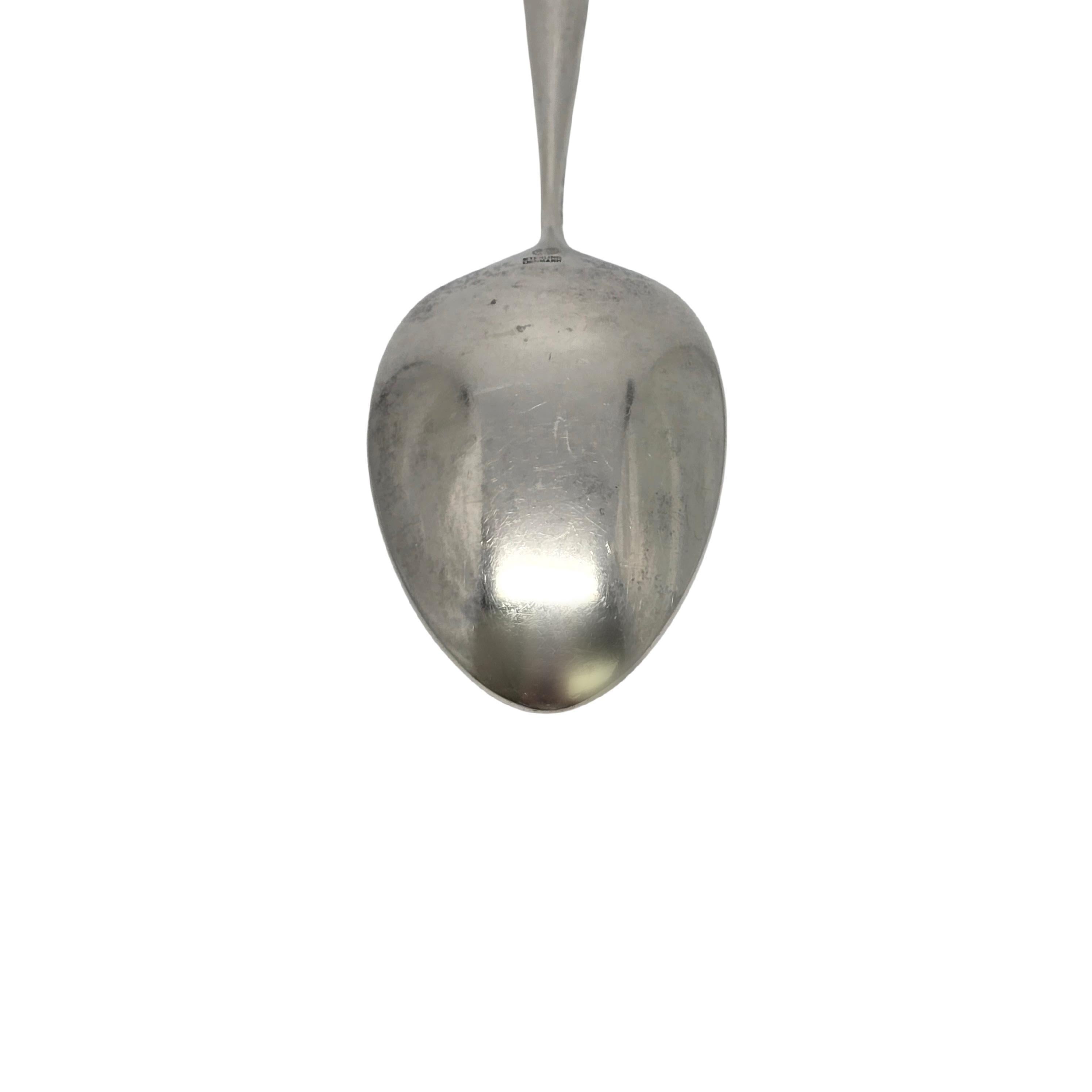 Set di 9 cucchiai d'argento Georg Jensen Denmark Cypress 7