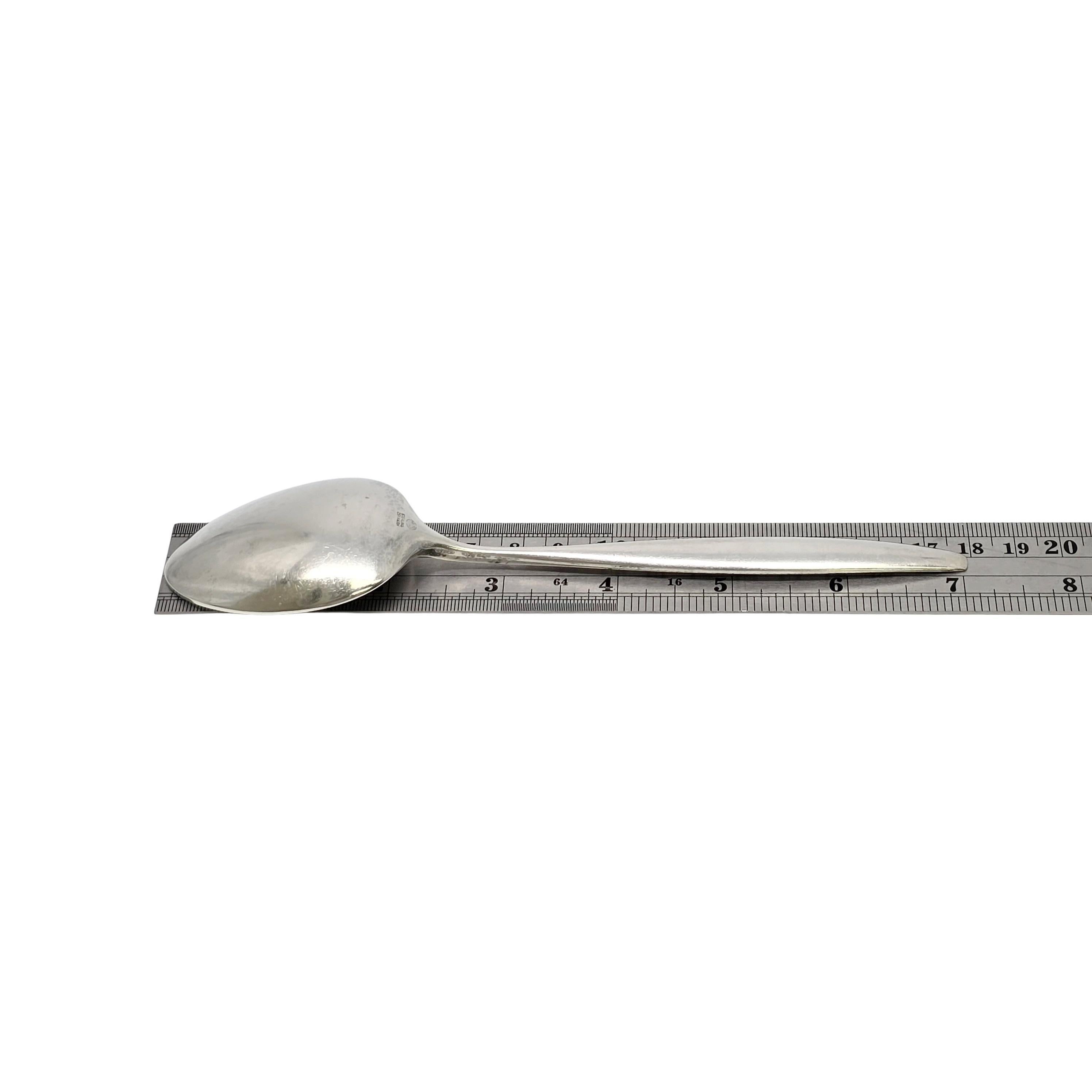 Set di 9 cucchiai d'argento Georg Jensen Denmark Cypress 7