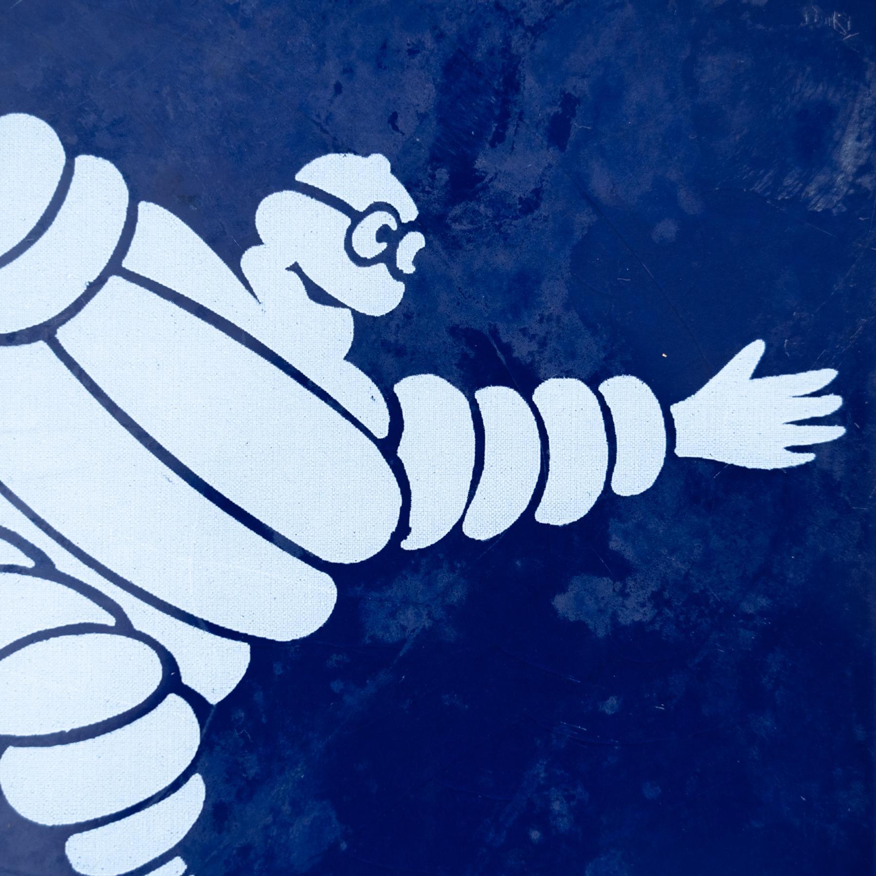 Ensemble de 9 tuiles vintage de Michelin Man, circa 1960 en vente 3
