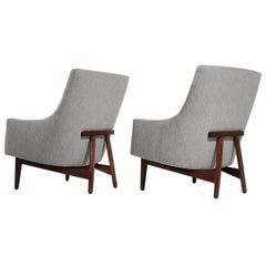 Set of A-Line Lounges by Jens Risom, C. 1950s