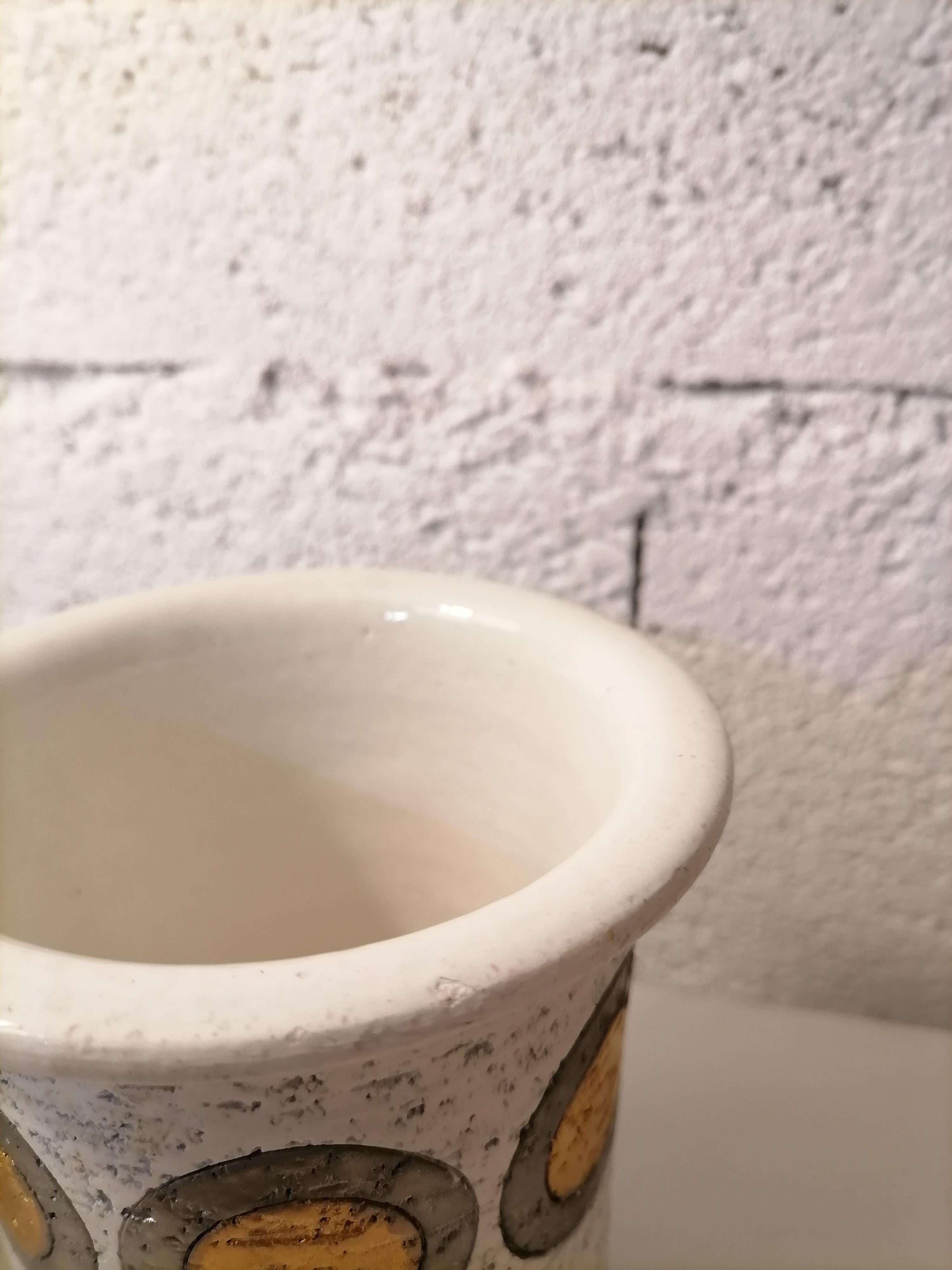 Set of Aldo Londi Ceramic Pottery Vase by Bitossi For Sale 2