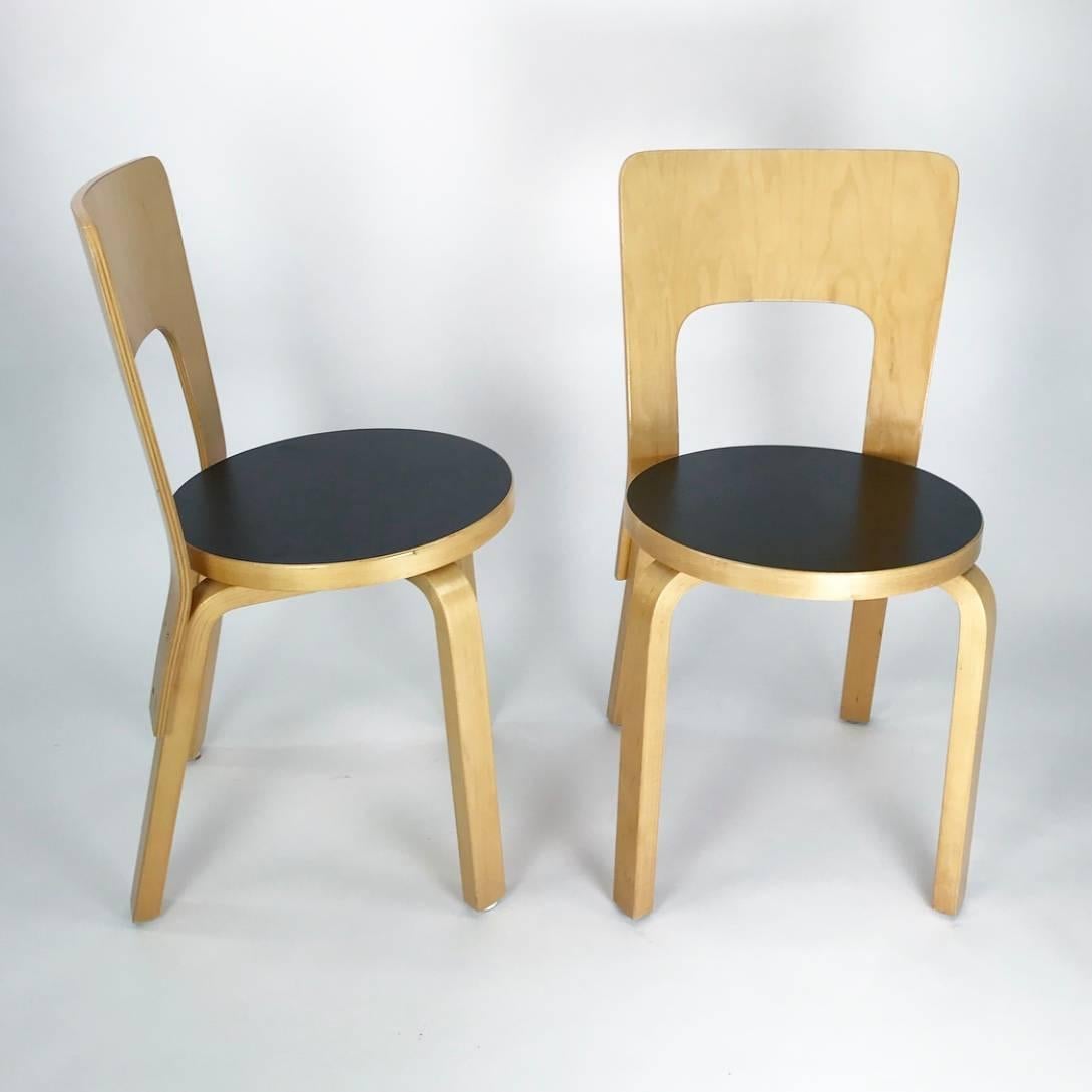 Set of Alvar Aalto Furniture by Artek of Finland Designed in 1930s 1