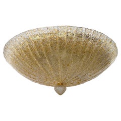 Set of Amber Murano Glass Light Fixtures, Sold Individually