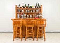 Old Hickory Cedar Bar Set