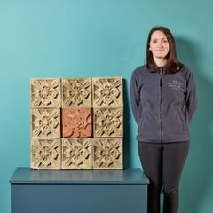 Set of Antique 19th Century Terracotta Plaques