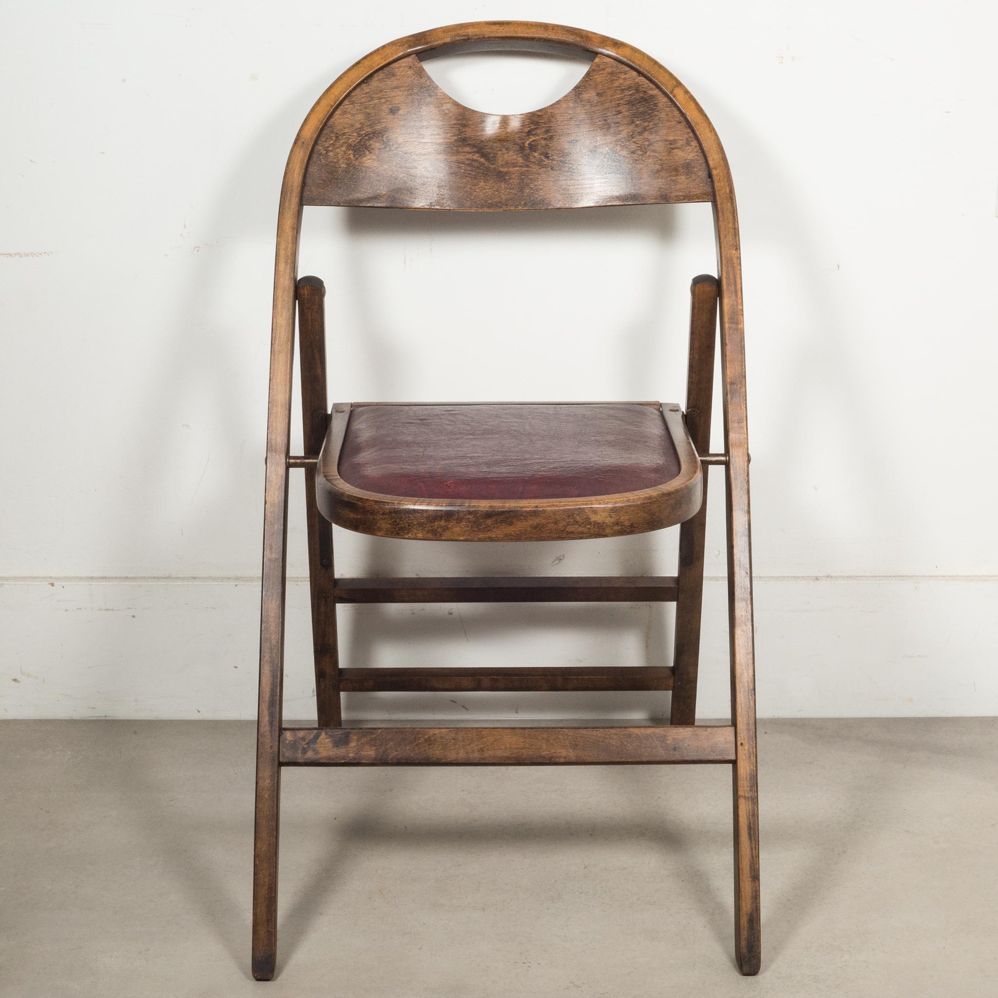 Late 19th C./Early 20th C. Antique Acme Folding Chairs C.1890-1910 2