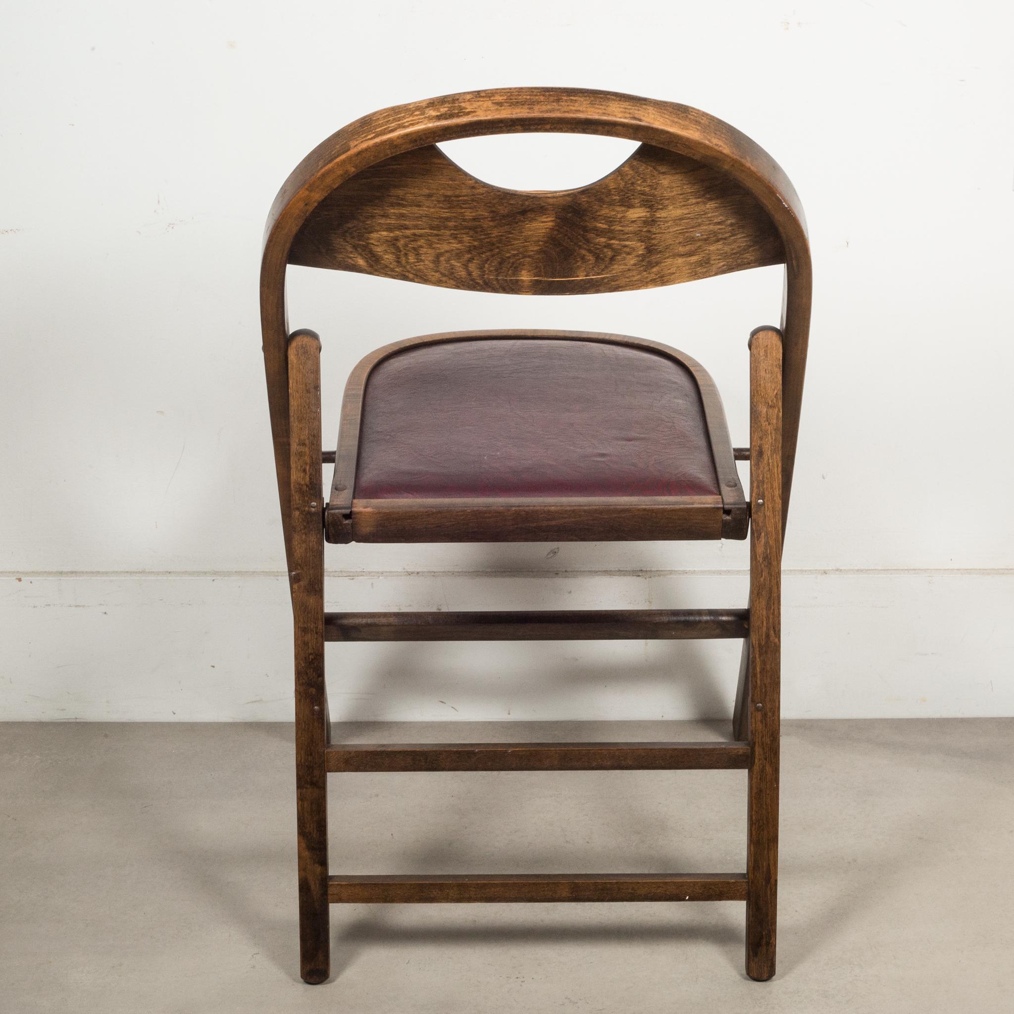 Late 19th C./Early 20th C. Antique Acme Folding Chairs C.1890-1910 4