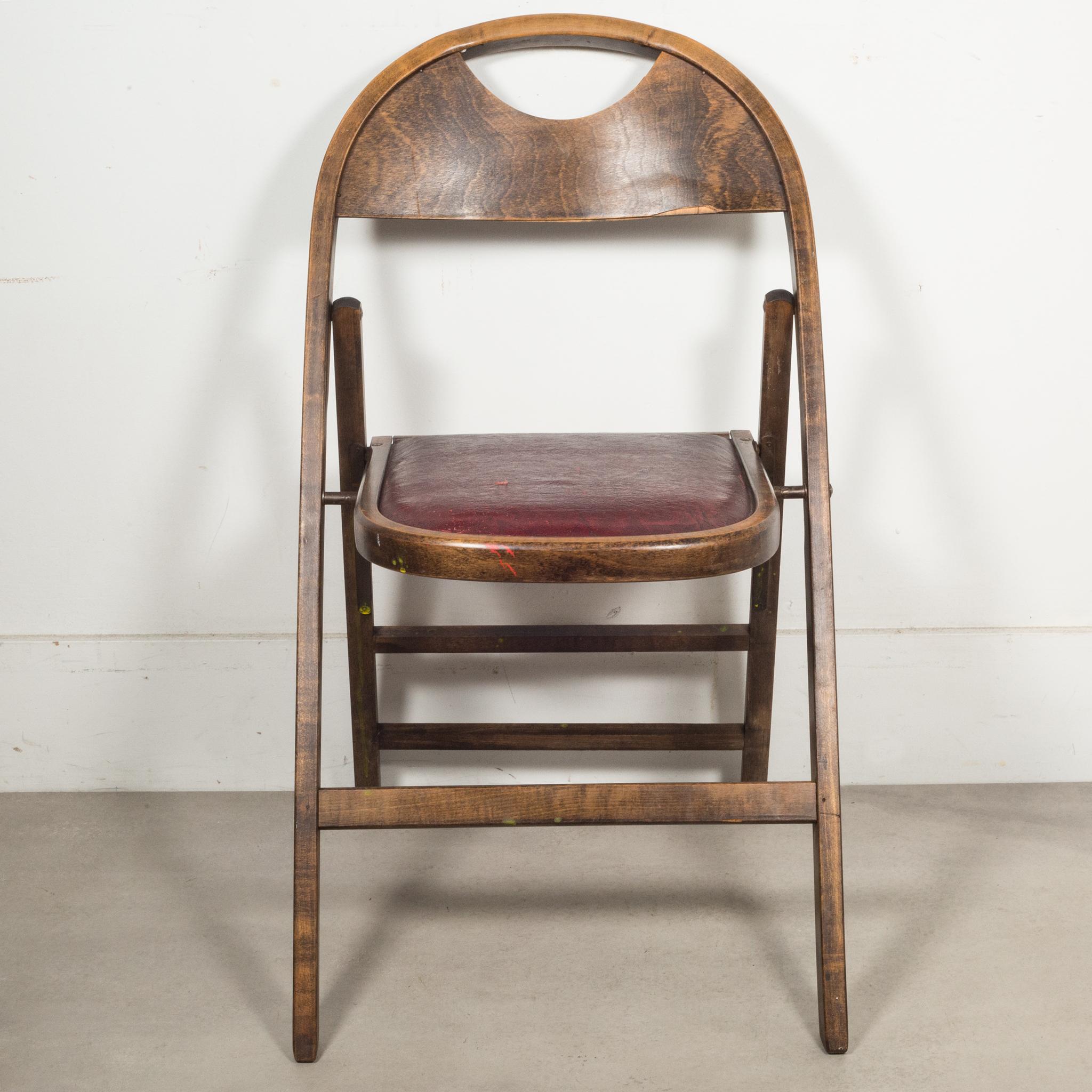 Late 19th C./Early 20th C. Antique Acme Folding Chairs C.1890-1910 6