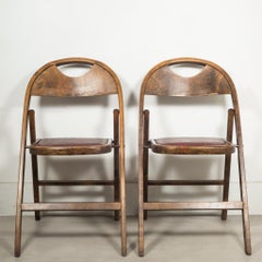 Late 19th C./Early 20th C. Antique Acme Folding Chairs C.1890-1910