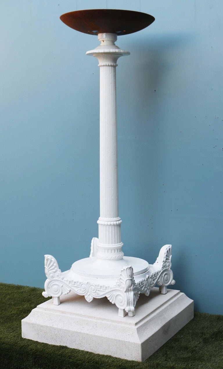 Set of Antique Cast Iron Braziers For Sale at 1stDibs