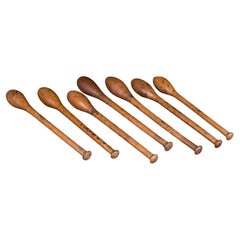 Set di clave da giocoliere del circo antico, inglese, Beeche, strumento di giocoleria, Circa 1920