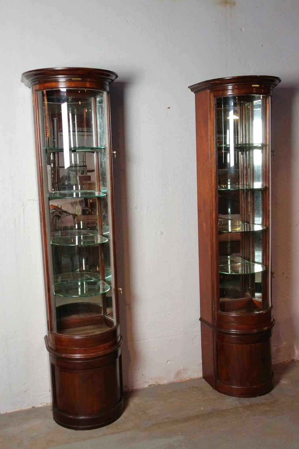 Late 19th Century Set of Antique Display Cabinets For Sale