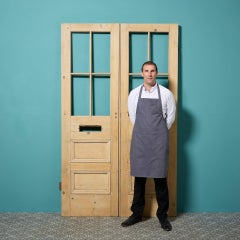 Set of Antique External Double Doors for Glazing