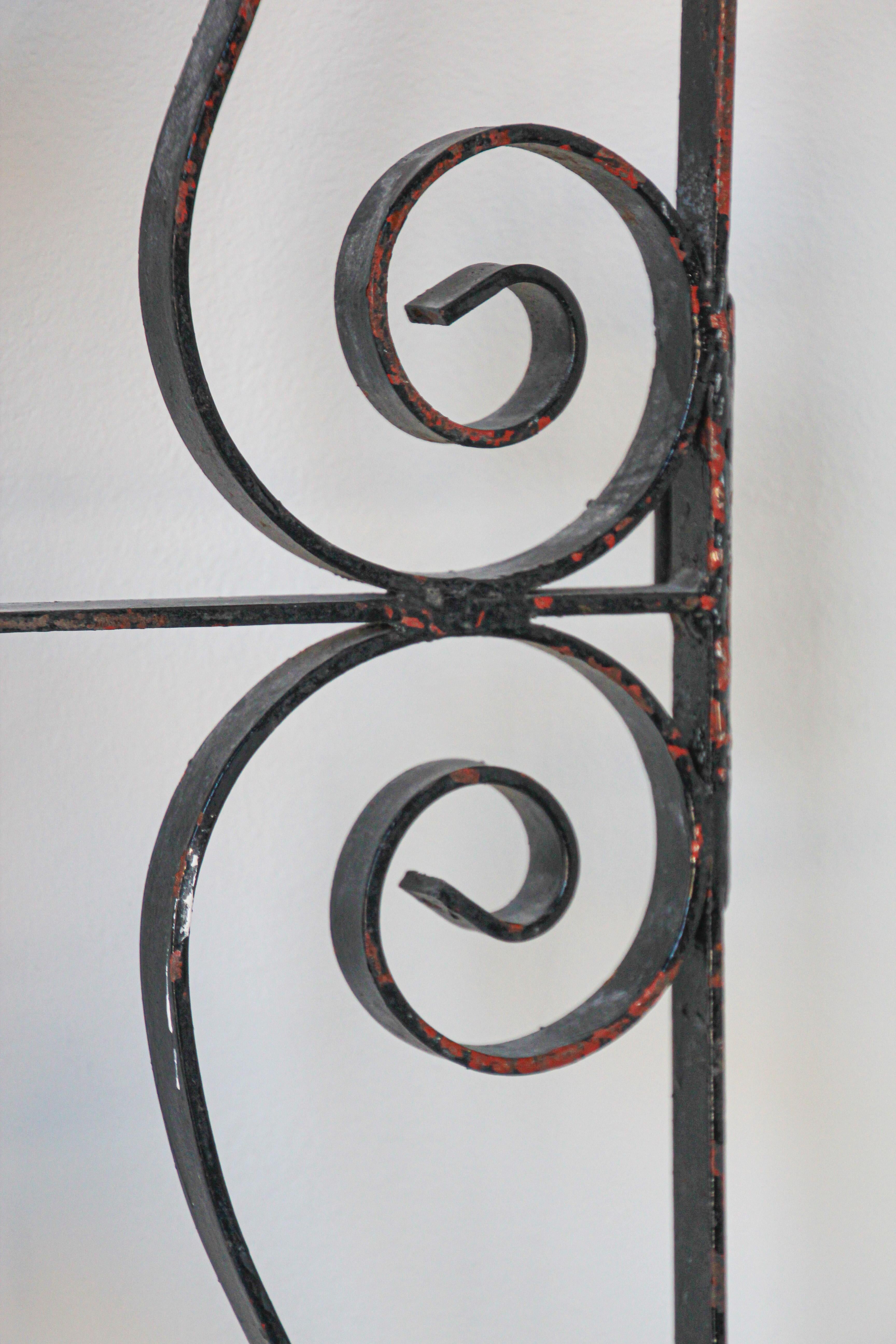 19th Century Set of Antique French Wrought Iron Garden Doors
